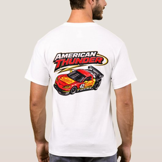 Amerikanischer Donner T-Shirt (Rückseite)
