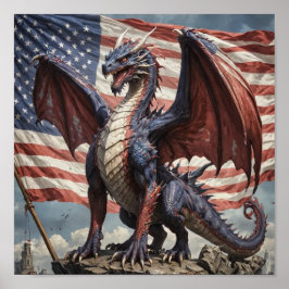 Amerikanischer Drache Poster