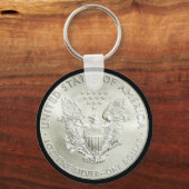AMERIKANISCHER EDELSILVER DOLLAR*-SCHLÜSSELANHÄNGE SCHLÜSSELANHÄNGER (Vorderseite)