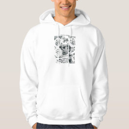Amerikanischer Eisenbahn-Zug-Ingenieur Hoodie