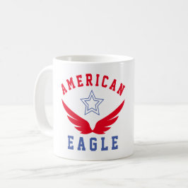 AMERIKANISCHER ELER - FREIHEIT KAFFEETASSE