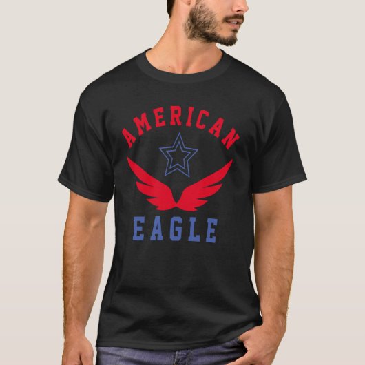 AMERIKANISCHER ELER - FREIHEIT T-Shirt (Vorderseite)