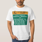 Amerikanischer Erholungs-T - Shirt - Antibarack (Vorderseite)