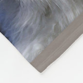 Amerikanischer Eskimo Fleecedecke (Ecke)