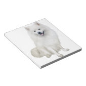 Amerikanischer Eskimo-Hund (A) Notizblock (angewinkelt)