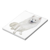 Amerikanischer Eskimo-Hund (A) Notizblock (Rotiert)