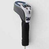 Amerikanischer Eskimo-Hund Golf Headcover (angewinkelt)
