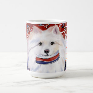 Amerikanischer Eskimo-Hund Kaffeetasse