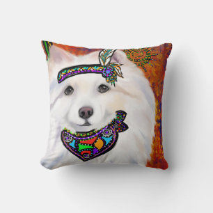 Amerikanischer Eskimo Hund  Kissen