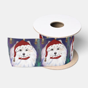 Amerikanischer Eskimo-Hund Satinband