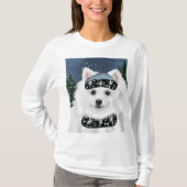 Amerikanischer Eskimo Hund  T-Shirt (Vorderseite)