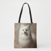 Amerikanischer Eskimo-Hund Tasche (Vorderseite)
