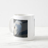 Amerikanischer Eskimo Kaffeetasse (Vorderseite Links)