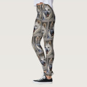Amerikanischer Eskimo Leggings (Links)