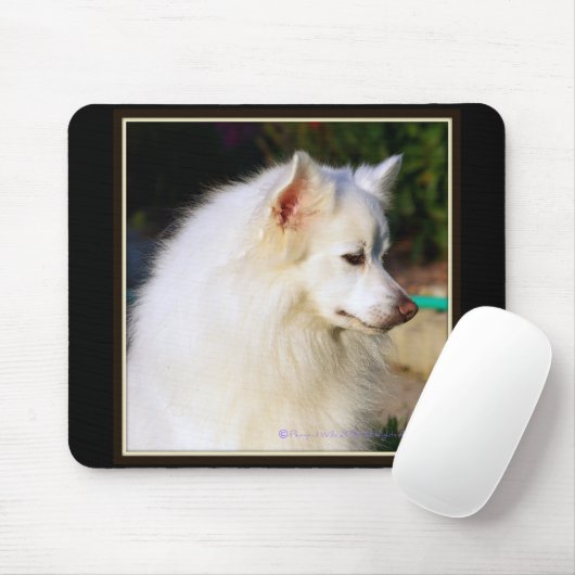 Amerikanischer Eskimo Mousepad (Mit Mouse)