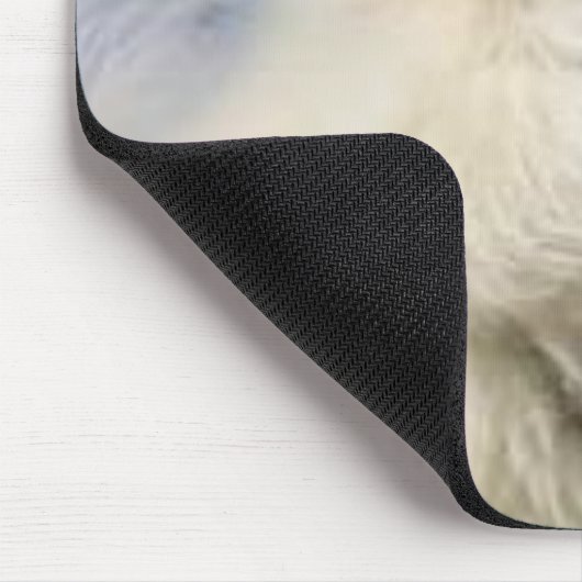 Amerikanischer Eskimohund Mousepad (Ecke)