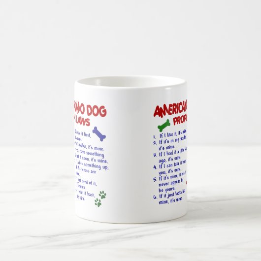 AMERIKANISCHER ESKIMOhund PL2 Kaffeetasse (Mittel)