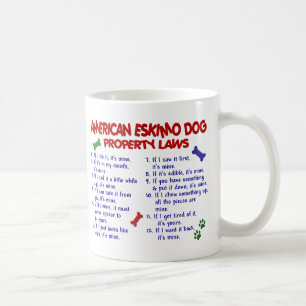AMERIKANISCHER ESKIMOhund PL2 Kaffeetasse