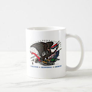 Amerikanischer Exceptionalism, glaube ich Kaffeetasse