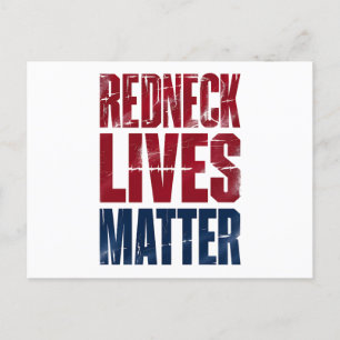 Amerikanischer Feiertag Redneck Angelegenheit 4. J Postkarte