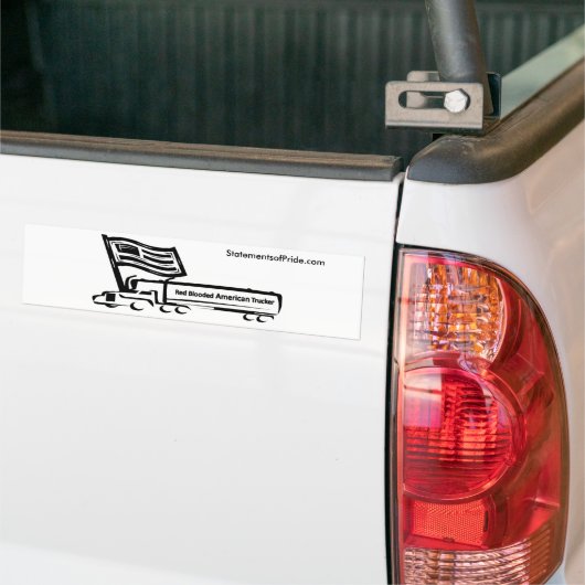 Amerikanischer Fernlastfahrer Autoaufkleber (Auf Lkw)