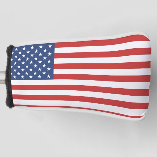 AMERIKANISCHER FLAG PUTTER GOLF HEAD COVER HEADCOVER (Vorderseite)