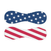 Amerikanischer-Flagge-Baseball Baseball (Paneele)