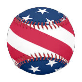 Amerikanischer-Flagge-Baseball Baseball (Rückseite)