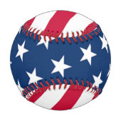 Amerikanischer-Flagge-Baseball Baseball (Vorderseite)
