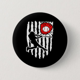 Amerikanischer-Flagge-Baseballspieler-1-Illustrati Button