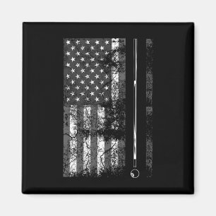 Amerikanischer Flagge Billard Stock Cute Tisch Spi Magnet