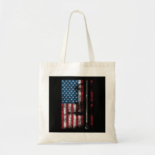 Amerikanischer Flagge Billardstock Süßes Tischspie Tragetasche