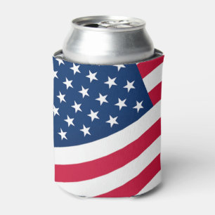 Amerikanischer Flagge Can Cooler USA Patriotisch Dosenkühler