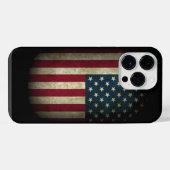Amerikanischer Flagge Case-Mate iPhone Hülle 14 (Rückseite (Horizontal))
