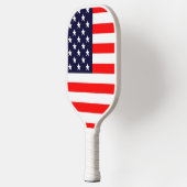 Amerikanischer Flagge Pickleball Paddle (Links)