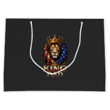 Amerikanischer Flagge Vater Löwe