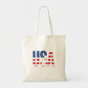 Amerikanischer Flaggen-Hockey Tragetasche
