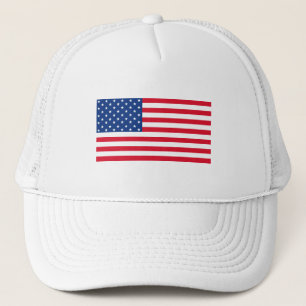 Amerikanischer-Flaggen-Hut Truckerkappe
