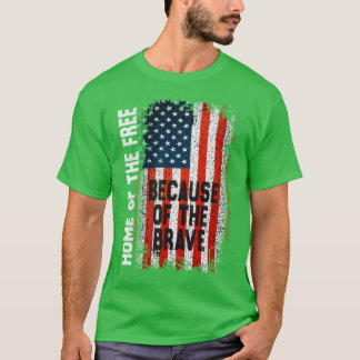 Amerikanischer Flaggen-Veteran Für Männer Frauen K T-Shirt