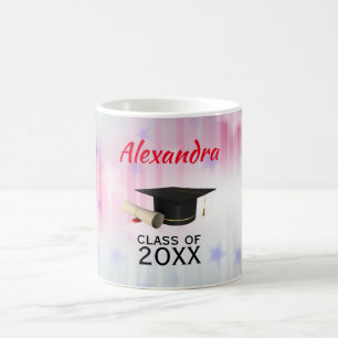 Amerikanischer Flaggenhintergrund Kaffeetasse