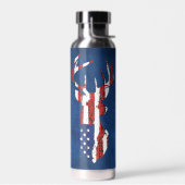 Amerikanischer Flaggenhirsch  Trinkflasche (Links)