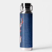 Amerikanischer Flaggenhirsch  Trinkflasche (Rückseite)