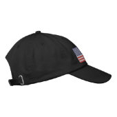 Amerikanischer Flaggenhut Bestickte Baseballkappe (Rechts)