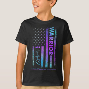 Amerikanischer Flaggenkrieger - Bewusstsein für Su T-Shirt
