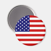 amerikanischer Flaggenmagnet Magnet (Vorderseite/Rückseite)