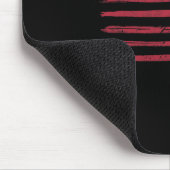 Amerikanischer Flaggenwiderstand Mousepad (Ecke)