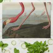 Amerikanischer Flamingo Küchentuch (Gefaltet)