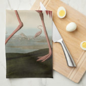 Amerikanischer Flamingo Küchentuch (Viertel Falte)