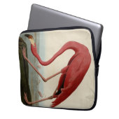 Amerikanischer Flamingo Laptopschutzhülle (Vorderseite Links)