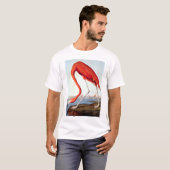 Amerikanischer Flamingo T-Shirt (Vorne ganz)
